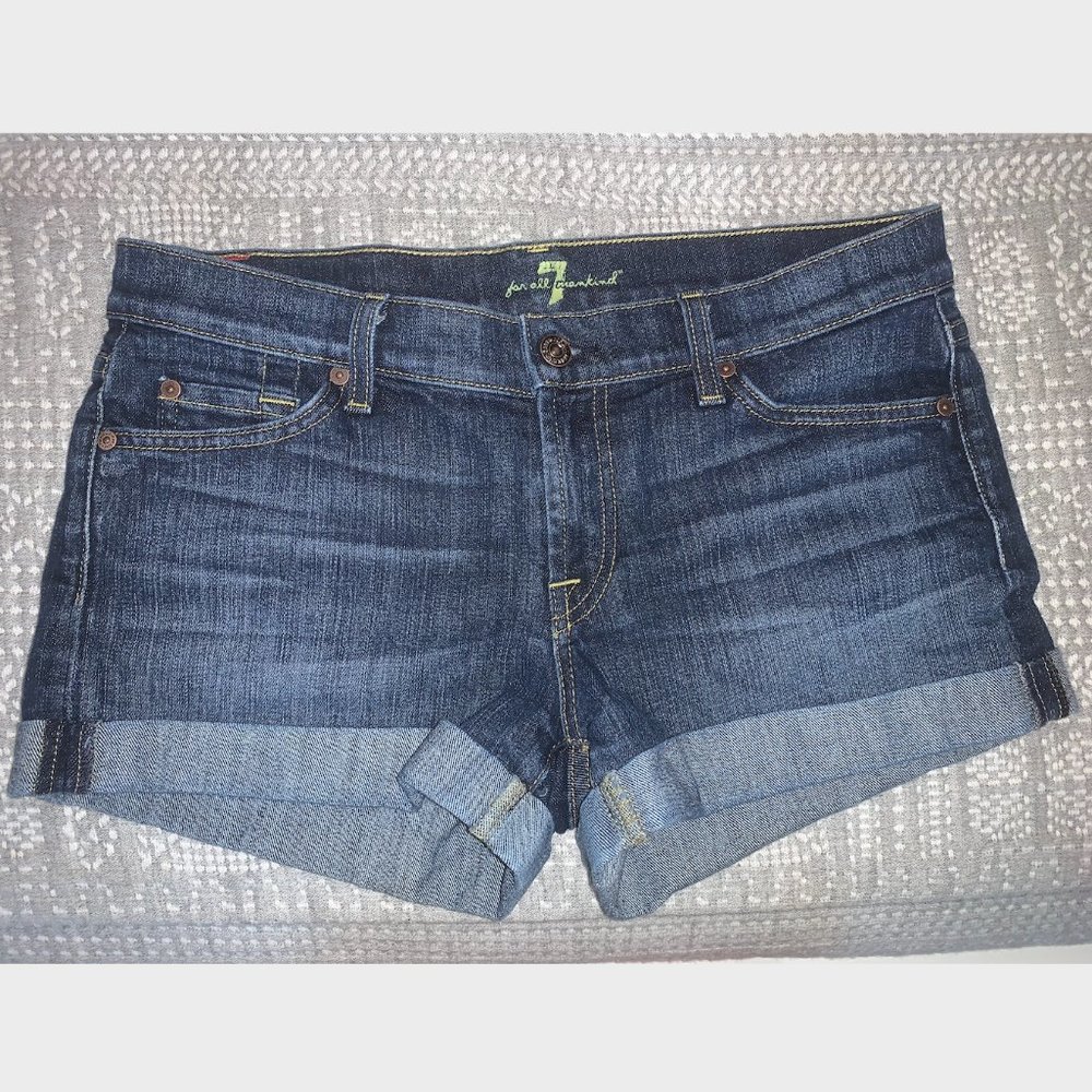 7 For All Mankind Denim Shorts